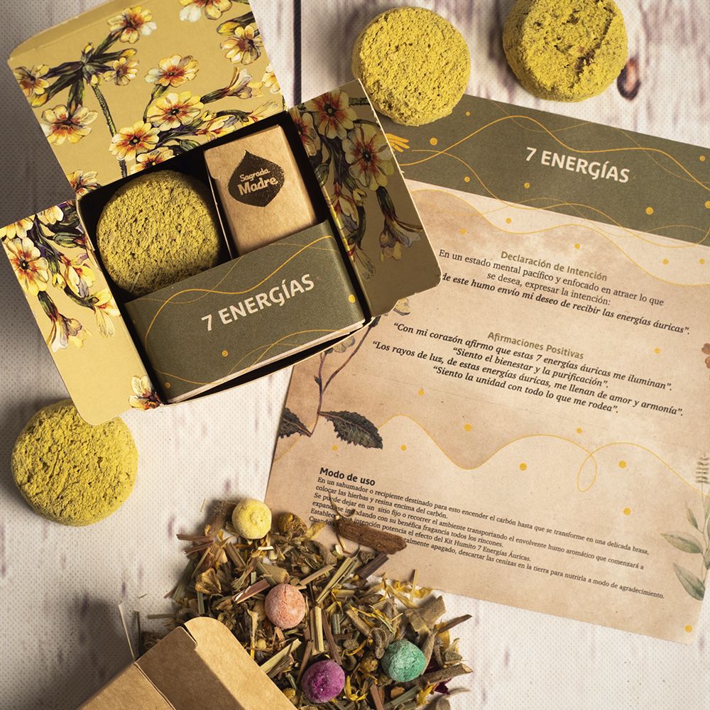Kit Humito Sagrado - 7 energías