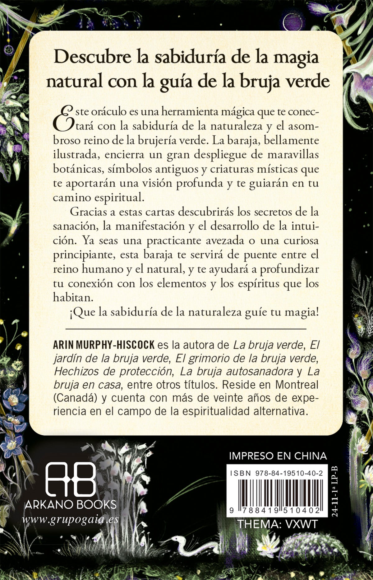 La Bruja Verde - El oráculo - Abraza la sabiduría y la intuición de la magia natural
