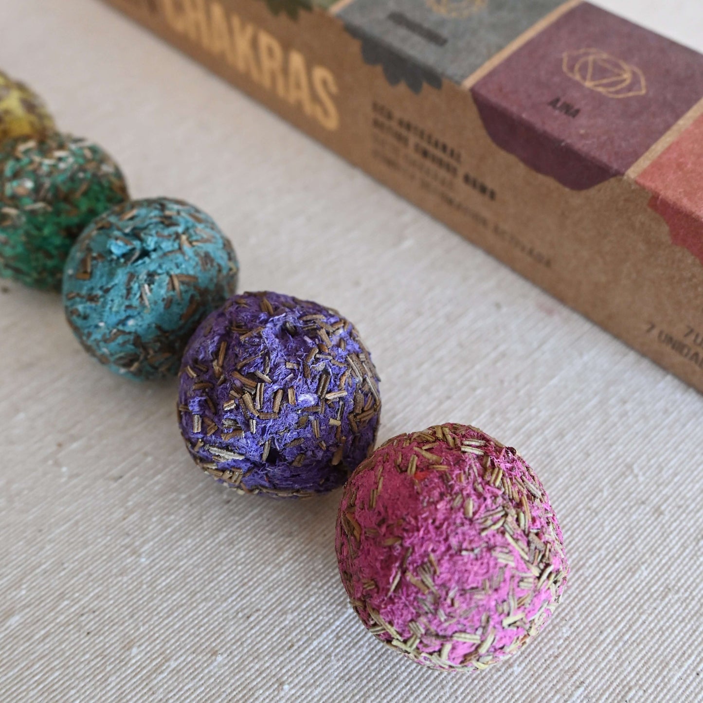 Bombitas Defumación Activada 7 Chakras - Sagrada Madre