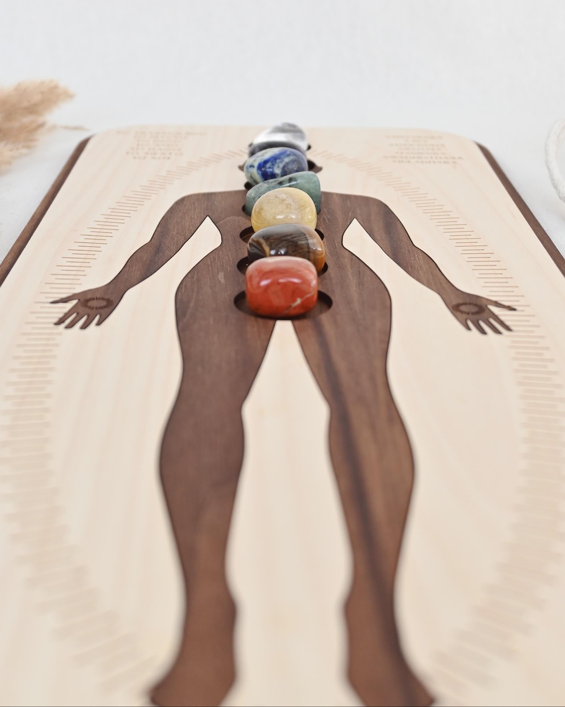 Tabla de Radiestesia profesional siete Chakras