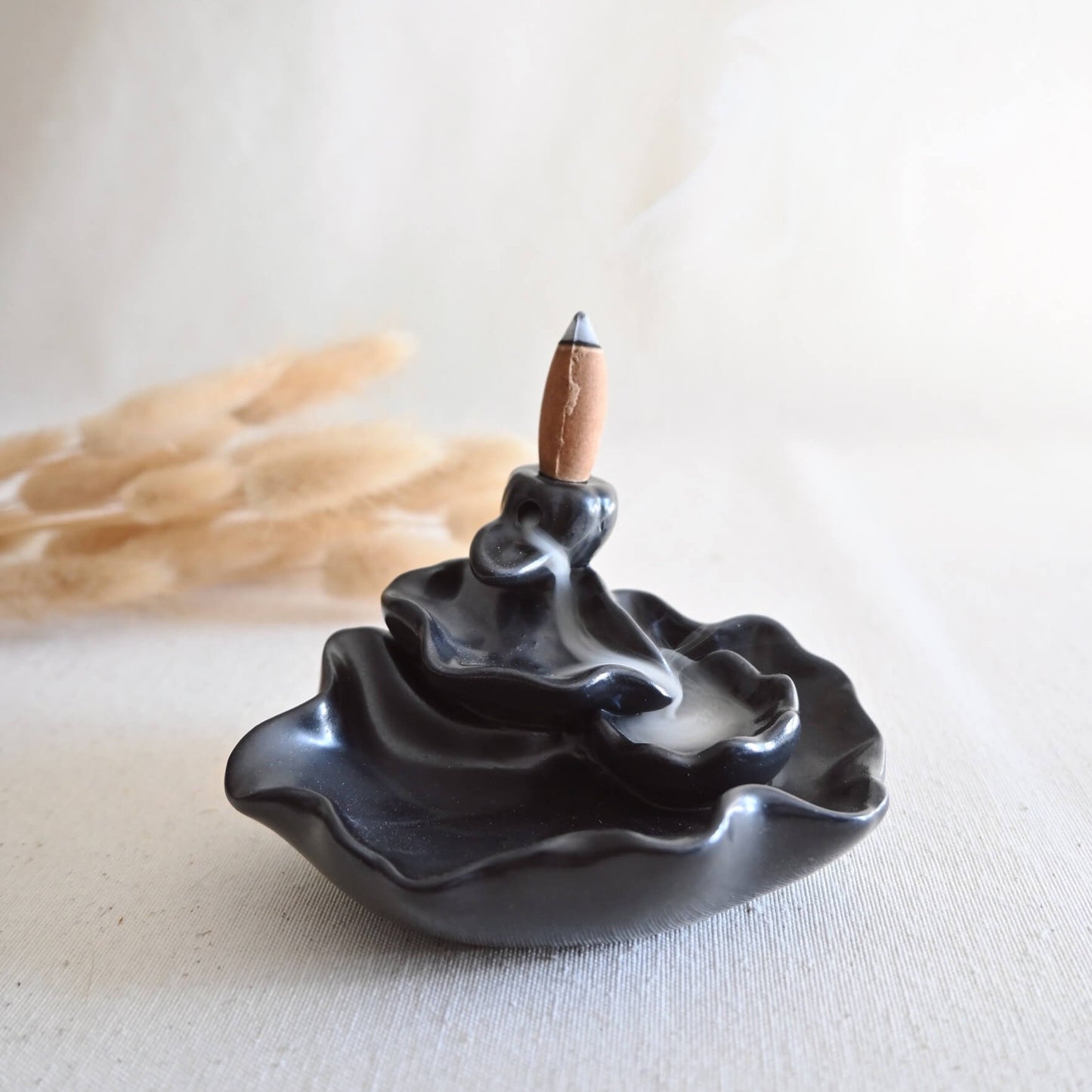 Quemador de conos en cascada - Estanque de loto