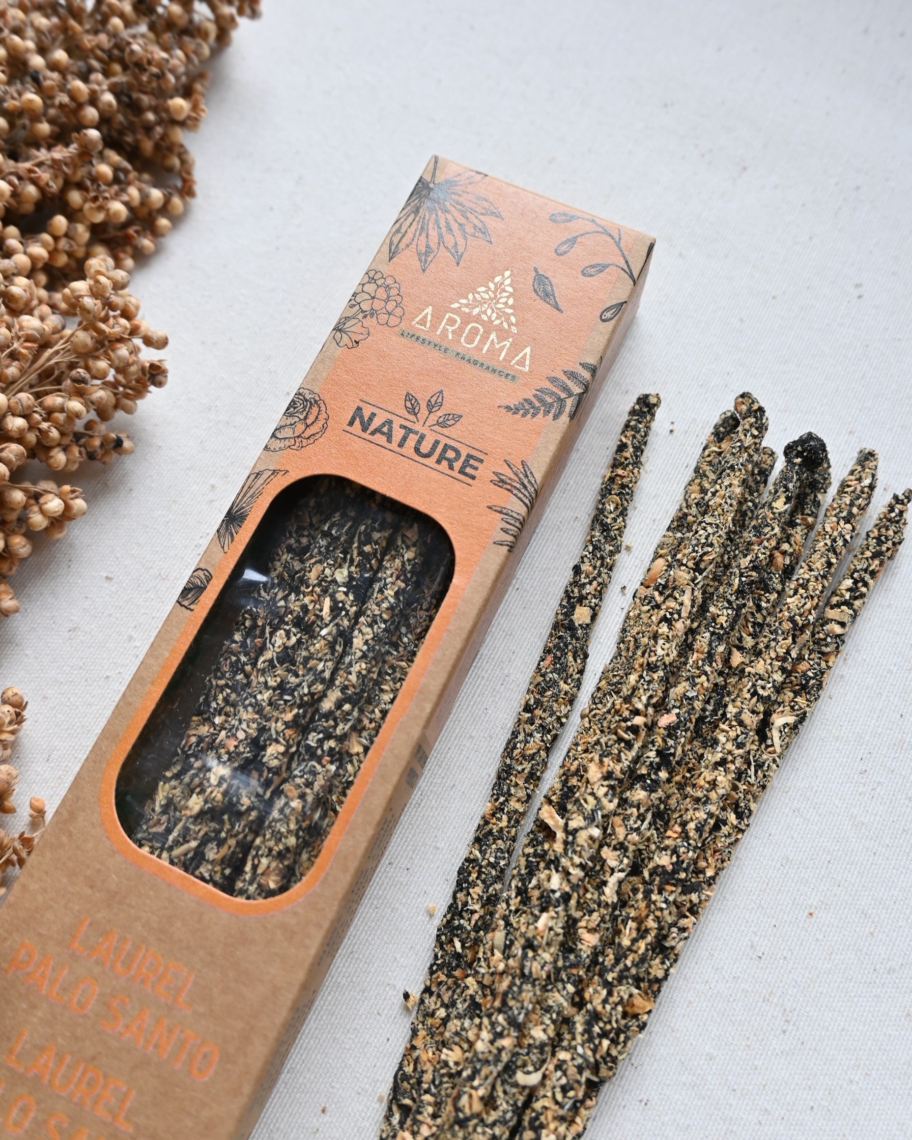 Palo santo y laurel - Protección & Limpieza | Aroma Nature