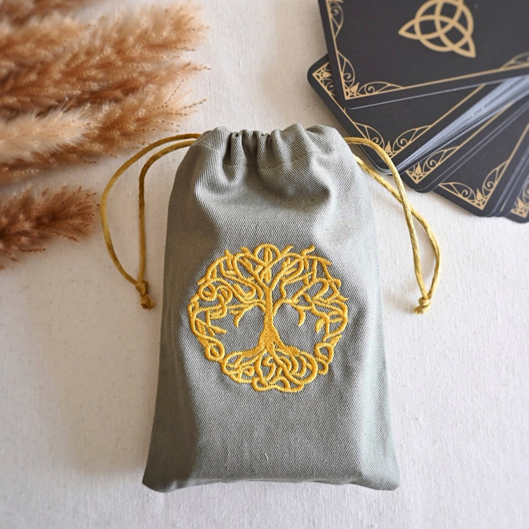 Bolsa de algodón orgánico - Árbol de la vida