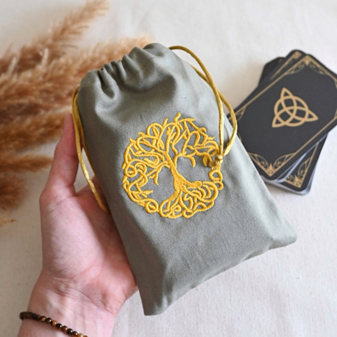 Bolsa de algodón orgánico - Árbol de la vida
