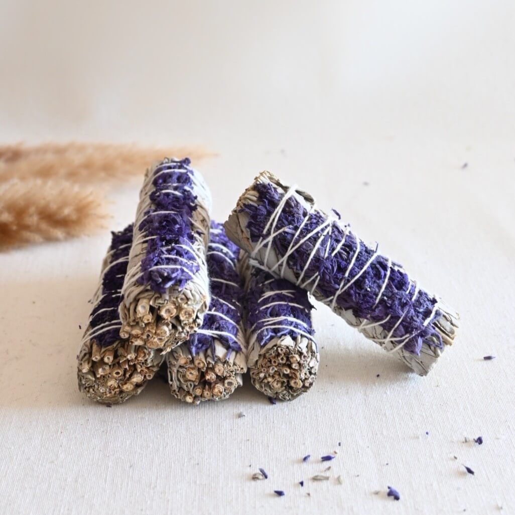 Salvia blanca con flor de Lavanda - Limpieza & calma emocional
