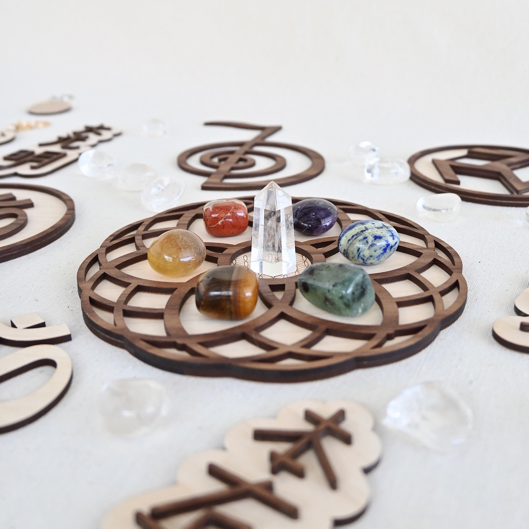 Base Flor de la vida 7 chakras - Armoniza & Alinea