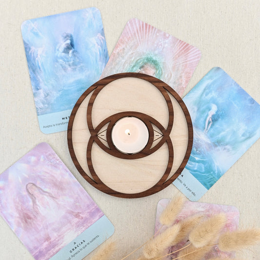 Base ritual Vesica Piscis - Enciende tu luz interna