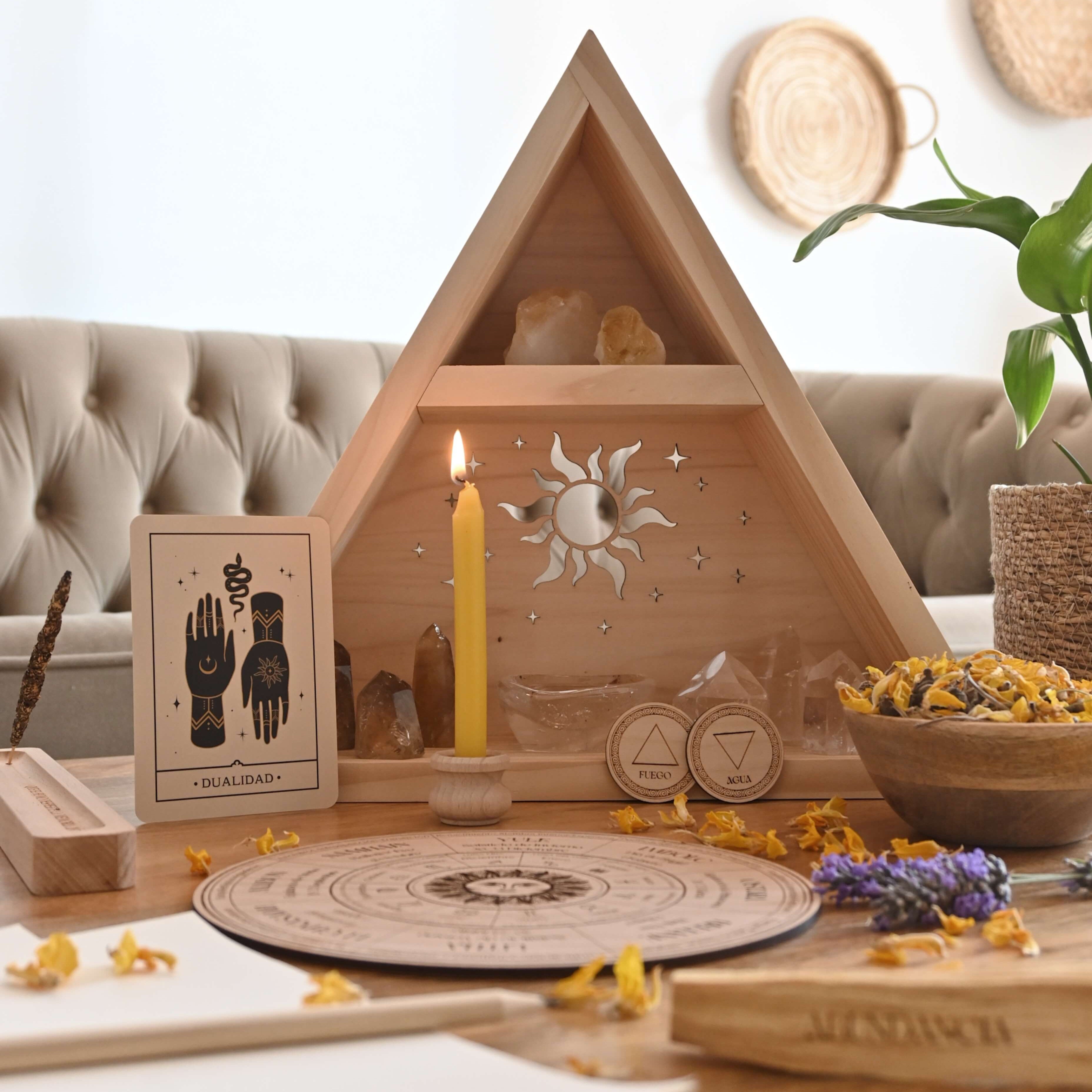 Altar piramidal - Conexión & Ritualidad