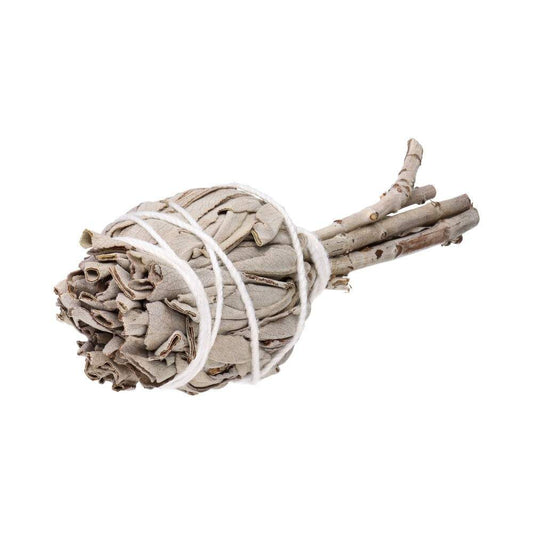 Antorcha Salvia Blanca California - Purificación ancestral, conexión sagrada