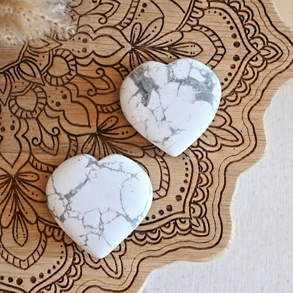Corazón de magnesita - Calma mental y equilibrio emocional