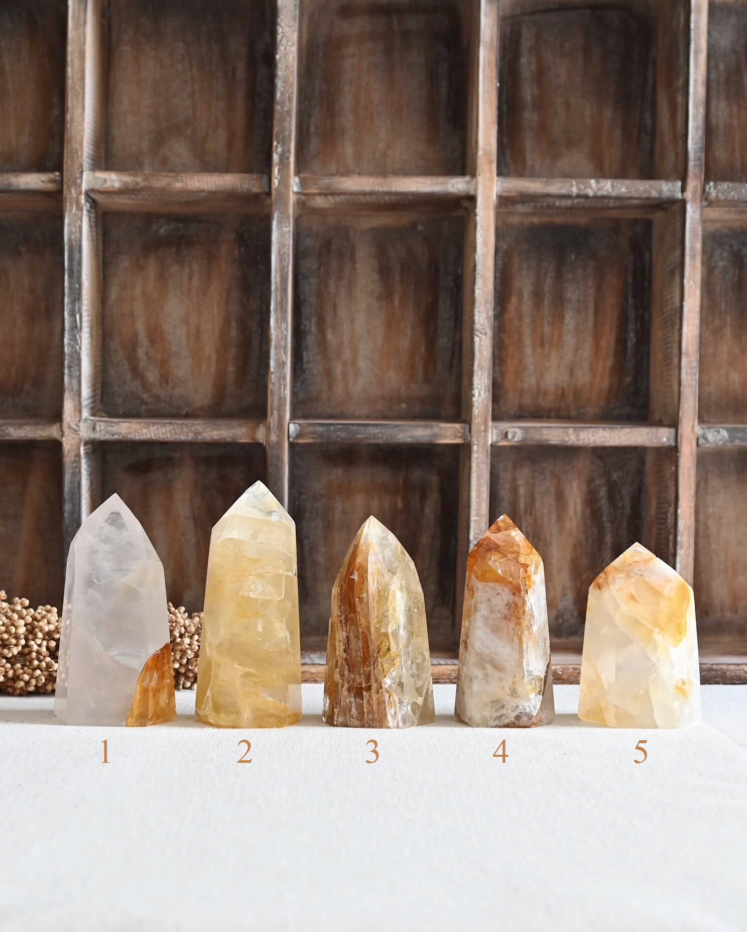 Cuarzo sanador dorado | Armoniza, limpia y eleva la vibración