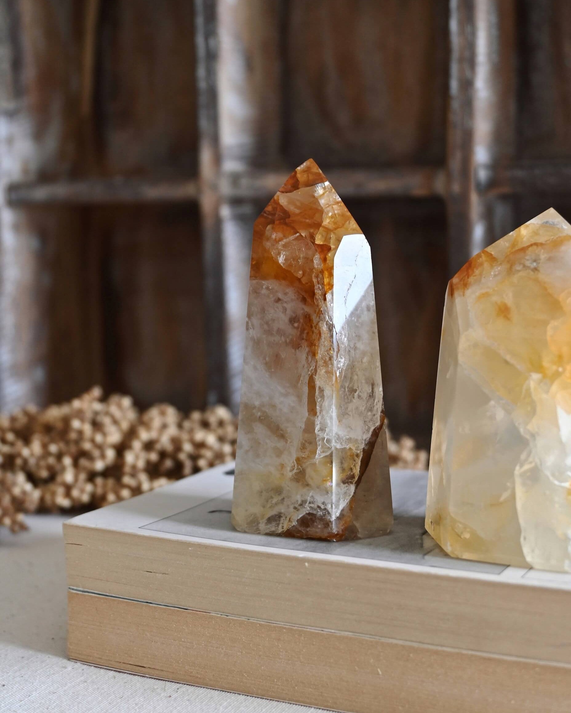 Cuarzo sanador dorado | Armoniza, limpia y eleva la vibración