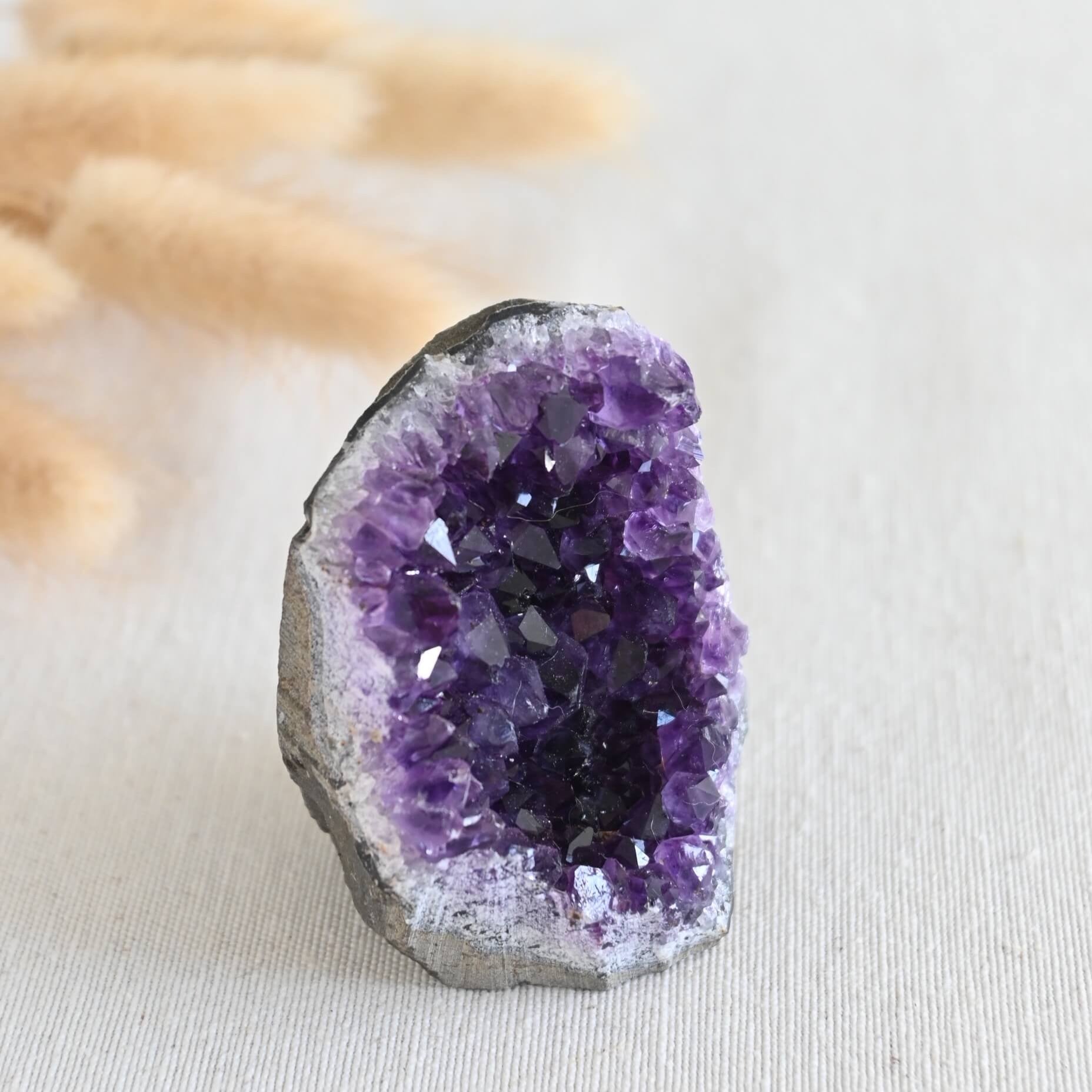 Drusa de Amatista calidad extra - Armonización & transmutación