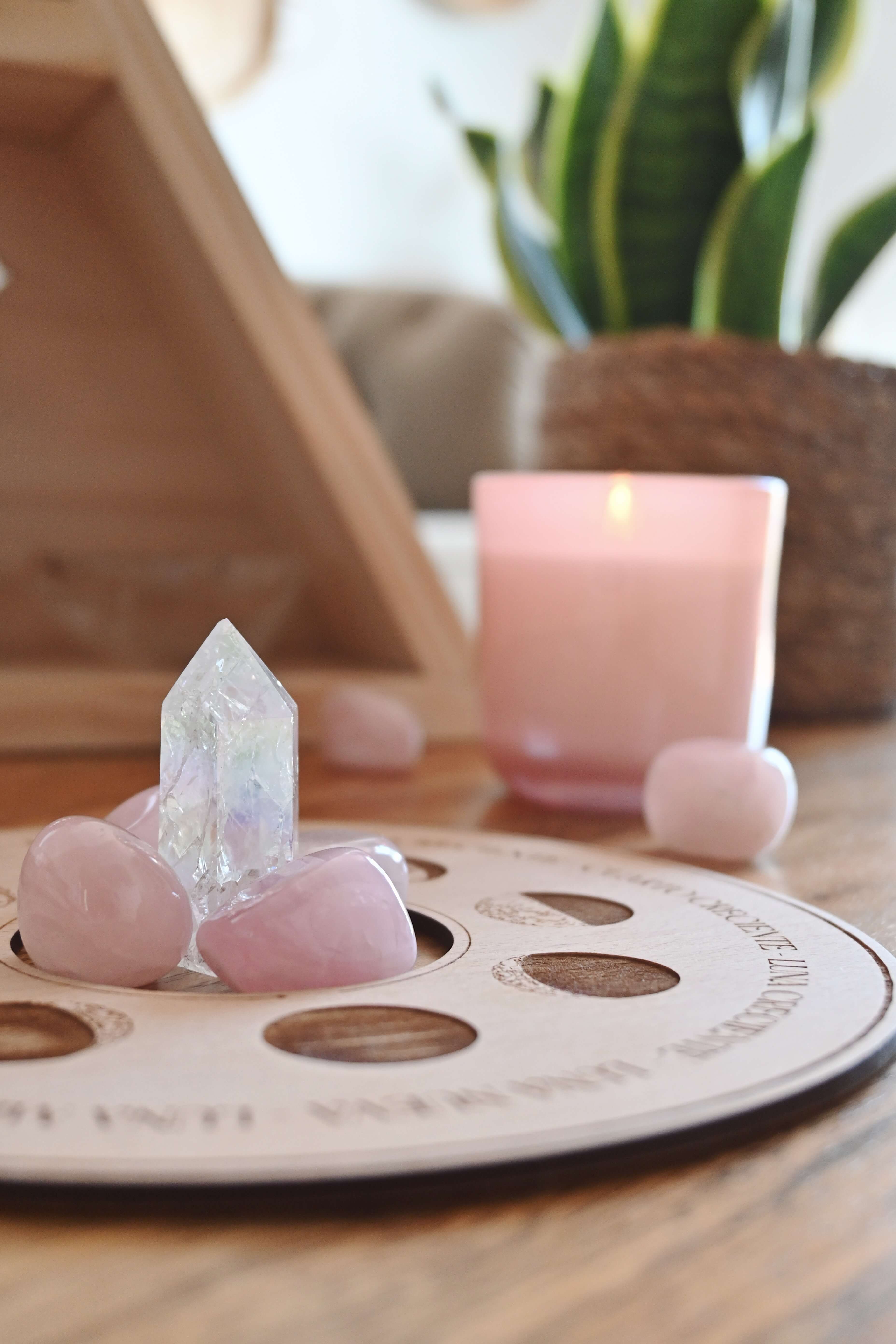 Rueda de las fases lunares – Guía Lunar Ritual & Portal de Intención