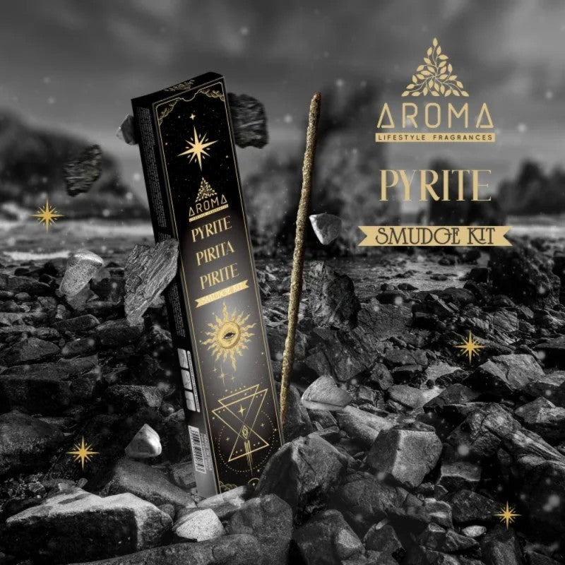 Canela + Pirita Aroma Crystal Scents - Prosperidad y manifestación