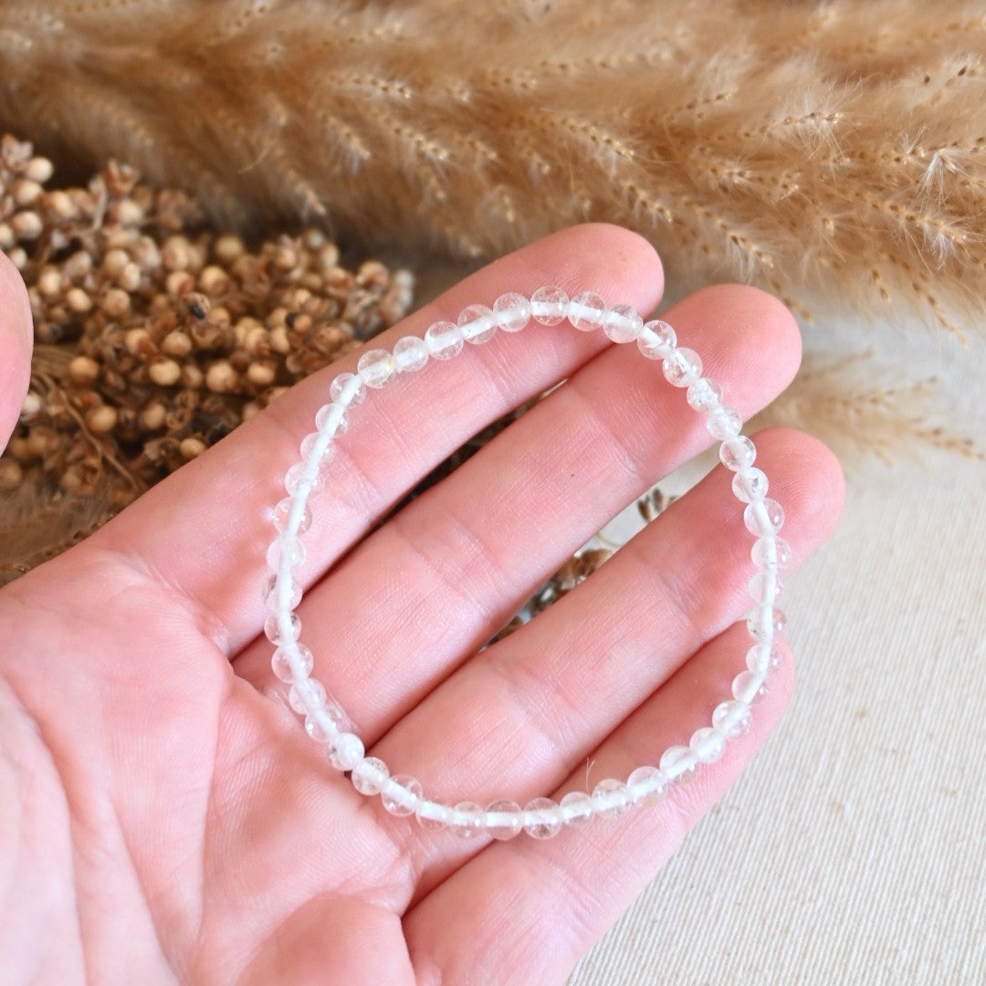 Pulsera cuarzo cristal - Claridad y amplificación energética