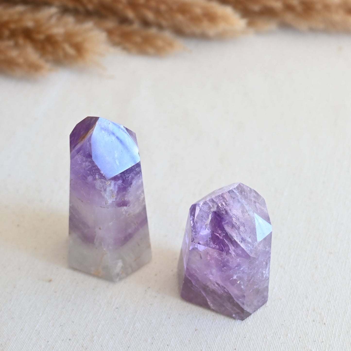 Punta de amatista FANTON - Integración, claridad & Sabiduría Interna