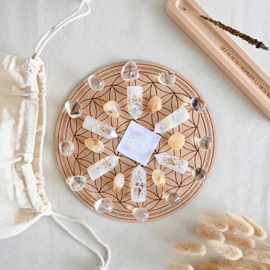 Rejilla Flor de la Vida - Amplifica la intención