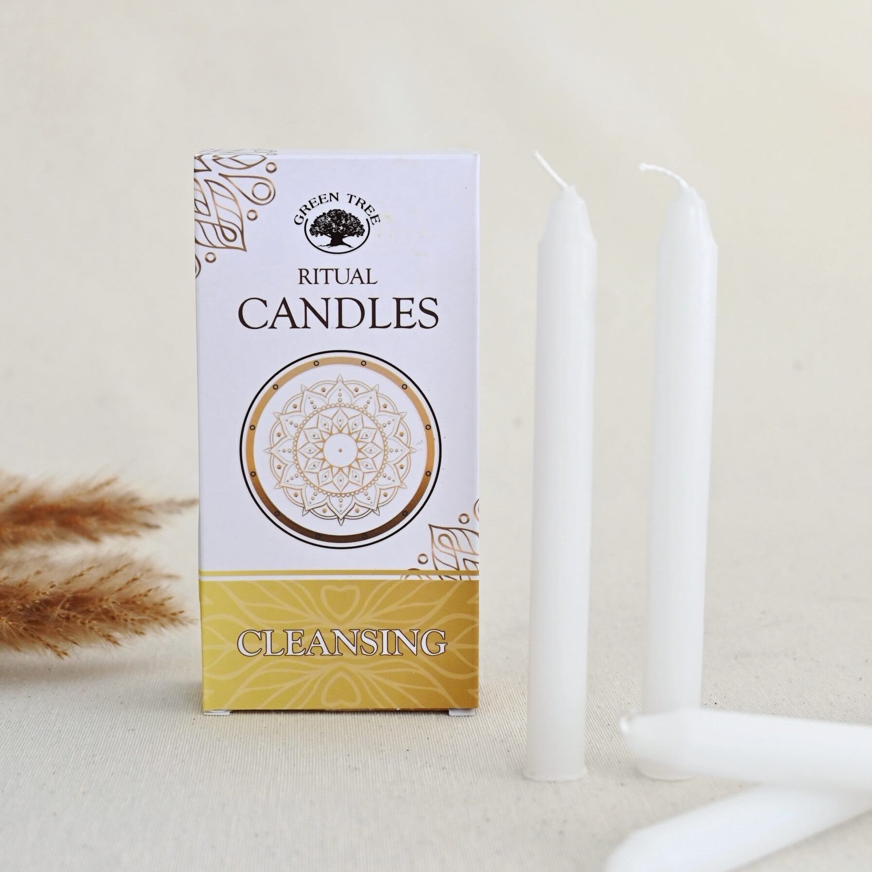 Caja 10 velas ritual - Purificación energética & paz