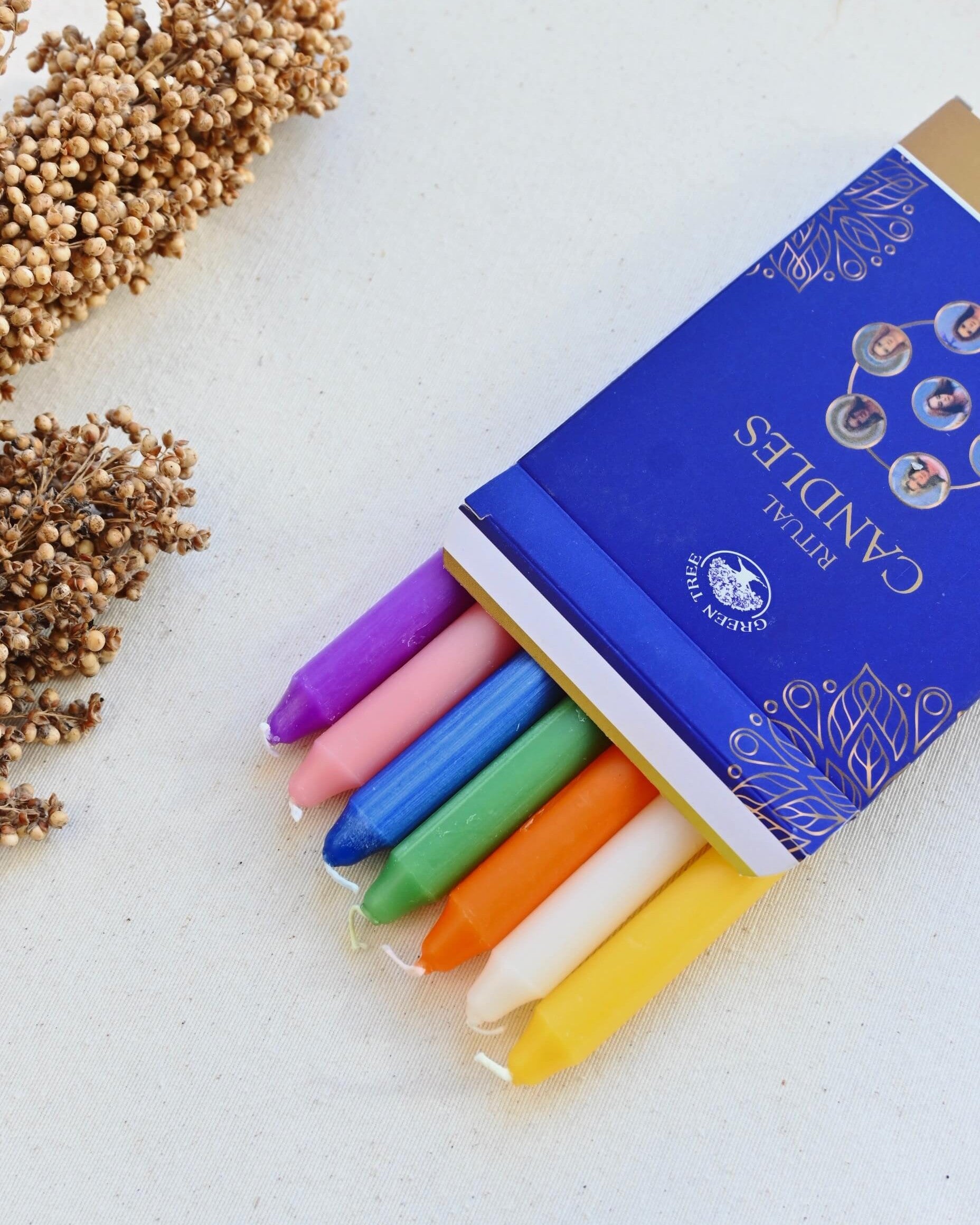 Caja 7 velas ritual | 7 Arcángeles