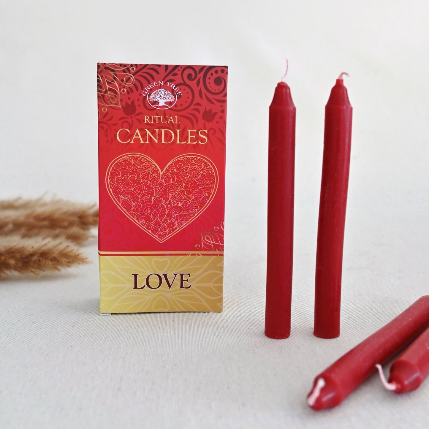 Caja 10 velas ritual - Amor & atracción