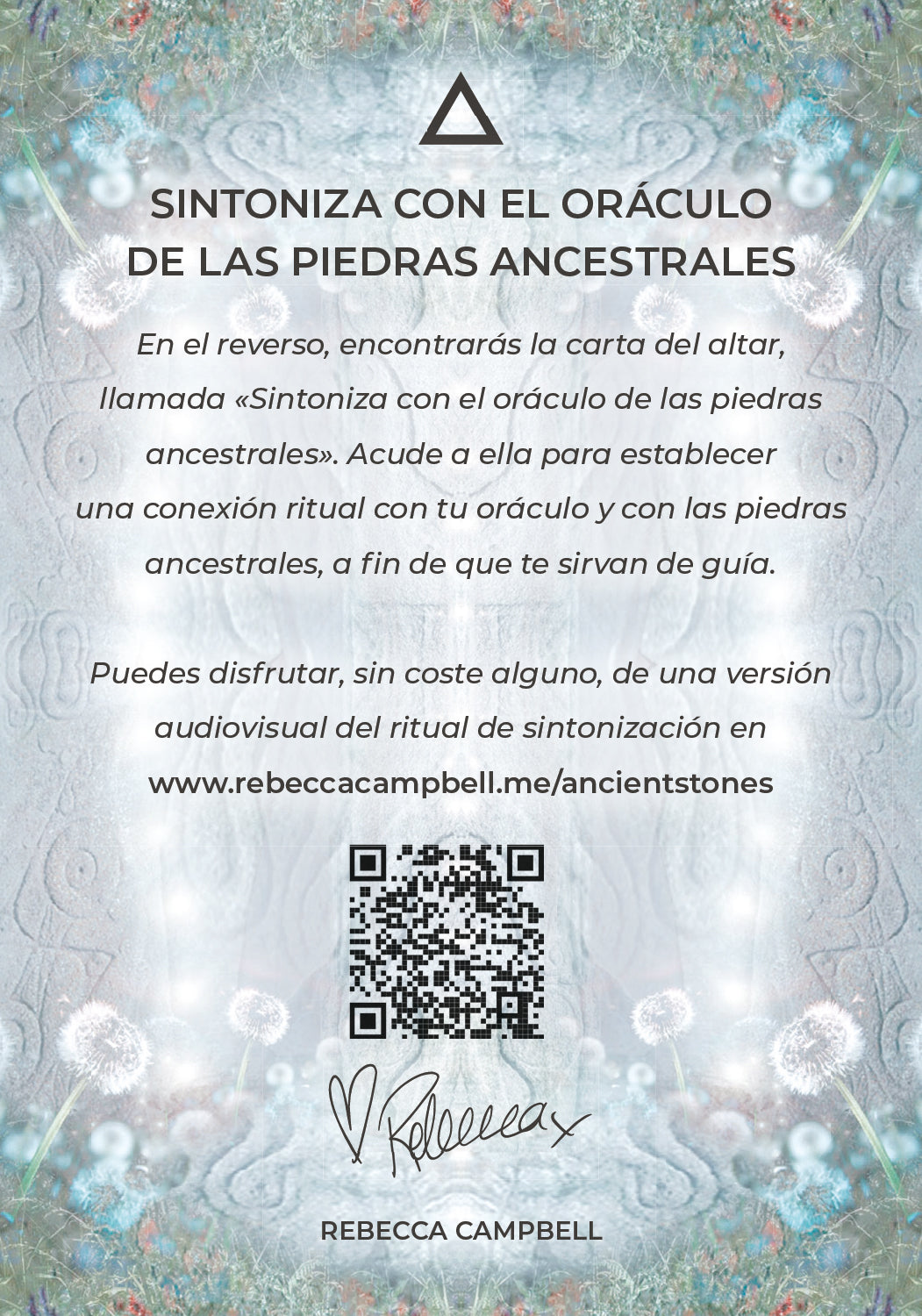 Oráculo  Las piedras ancestrales - Rebecca Campbell