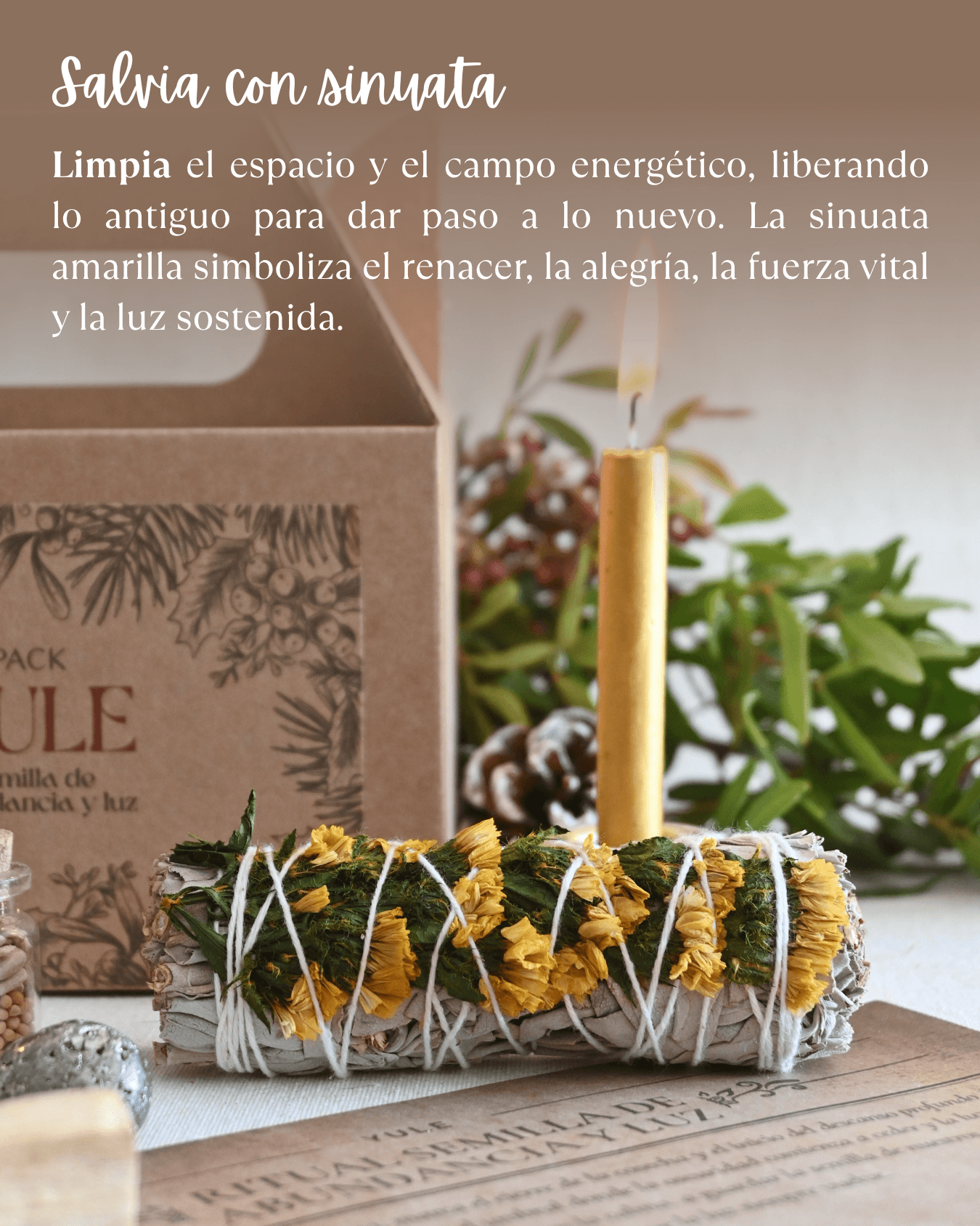Pack ritual | Yule 🎄 Semilla de abundancia y luz