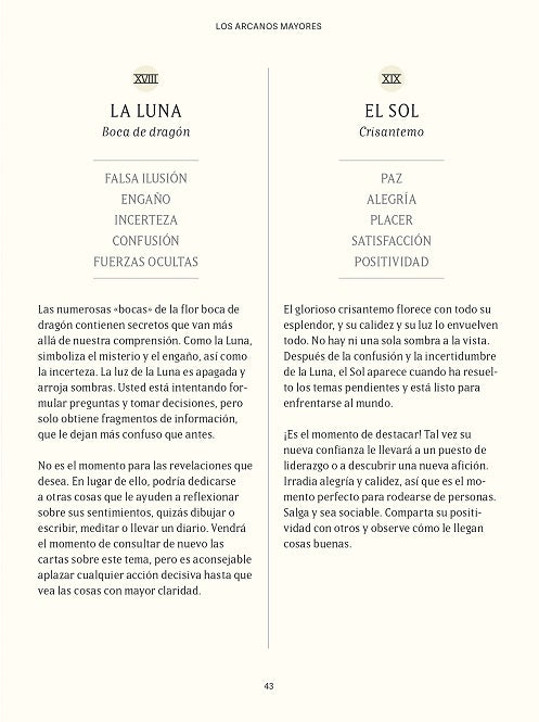 Tarot floral - Aprenda el lenguaje de las flores
