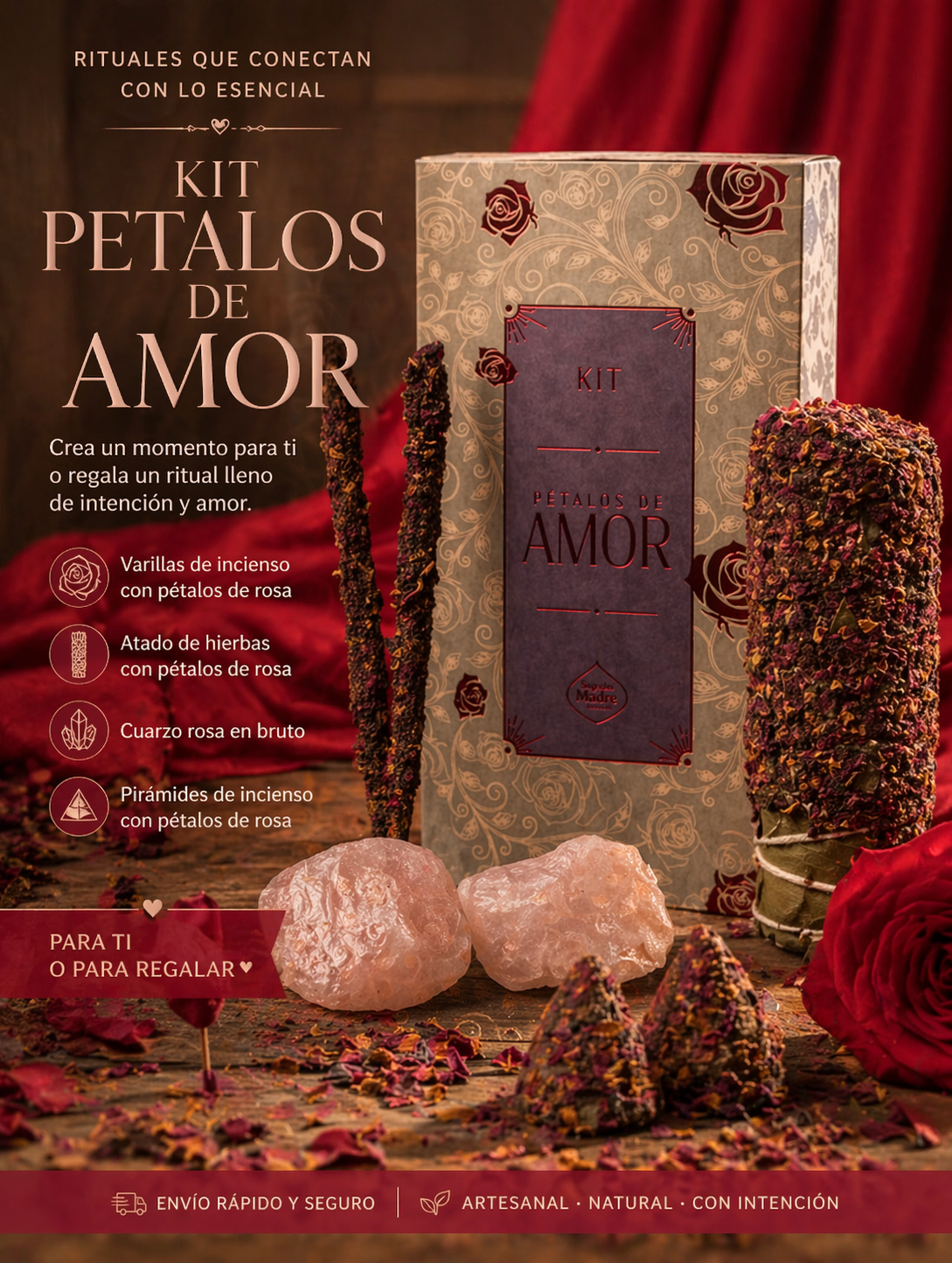 Kit Pétalos de Amor | Sagrada Madre