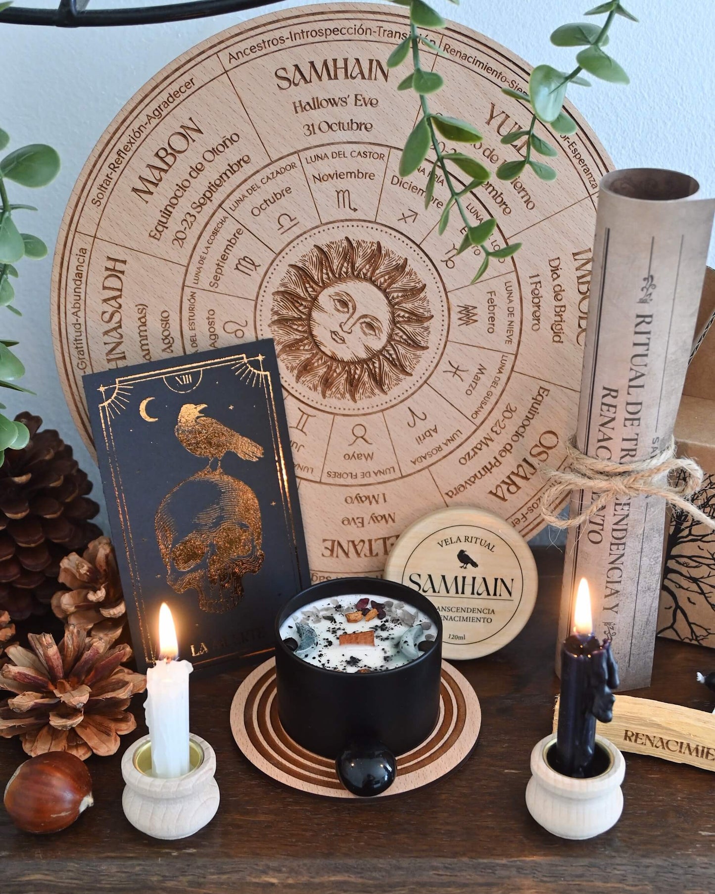 Pack ritual | Samhain 🐦‍⬛ Transcendencia & Renacimiento