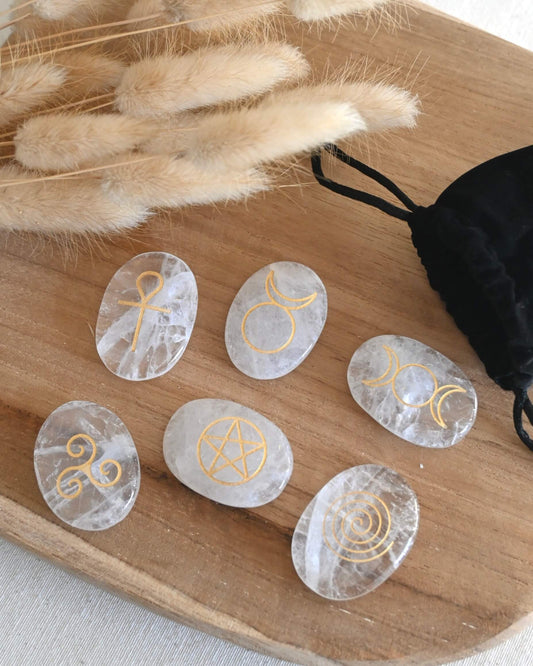 Cuarzo Cristal - Símbolos wicca