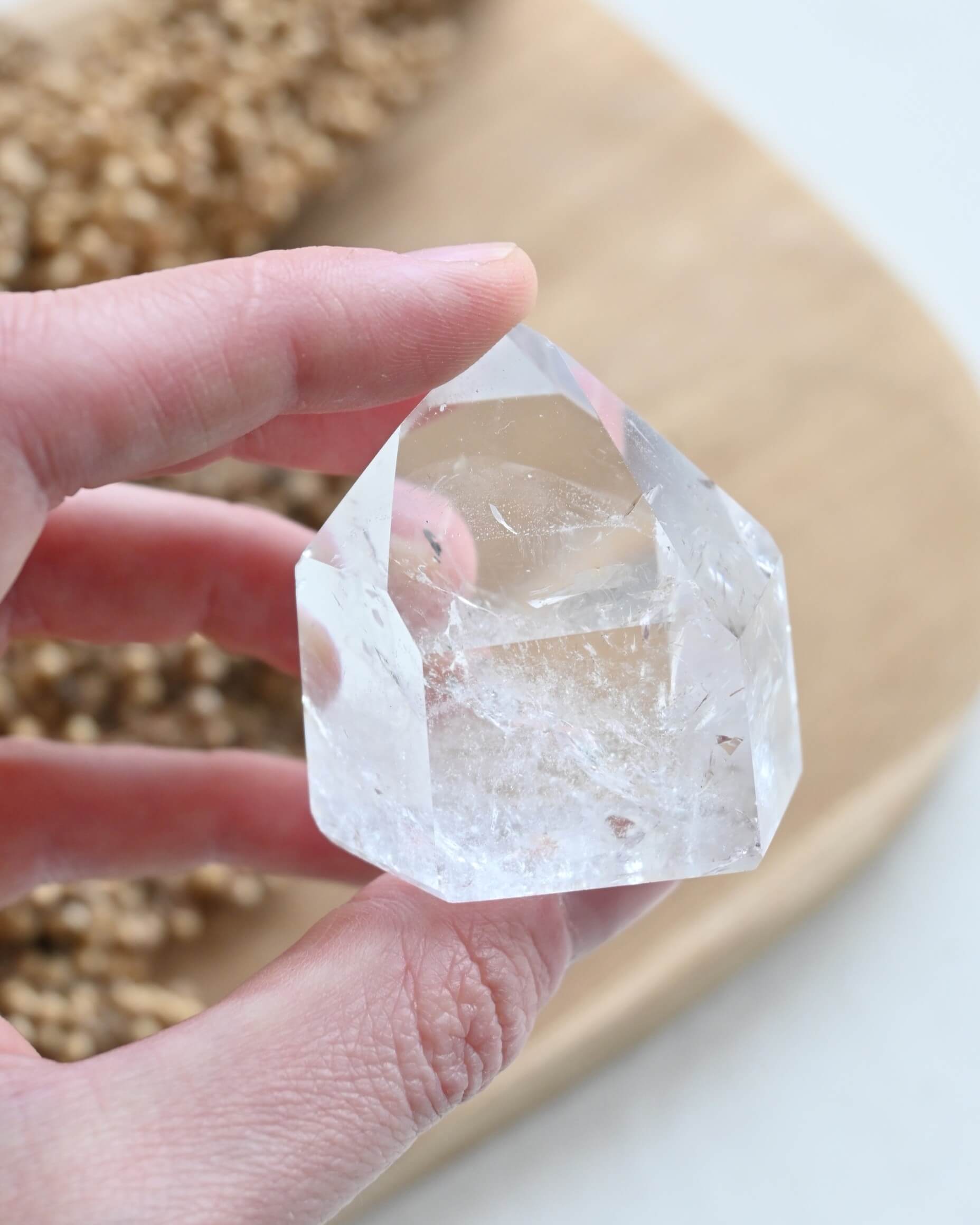 Punta de Cuarzo cristal | Amplificación de la energía