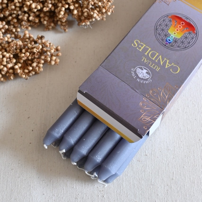Caja 10 velas ritual - Equilibrio del aura