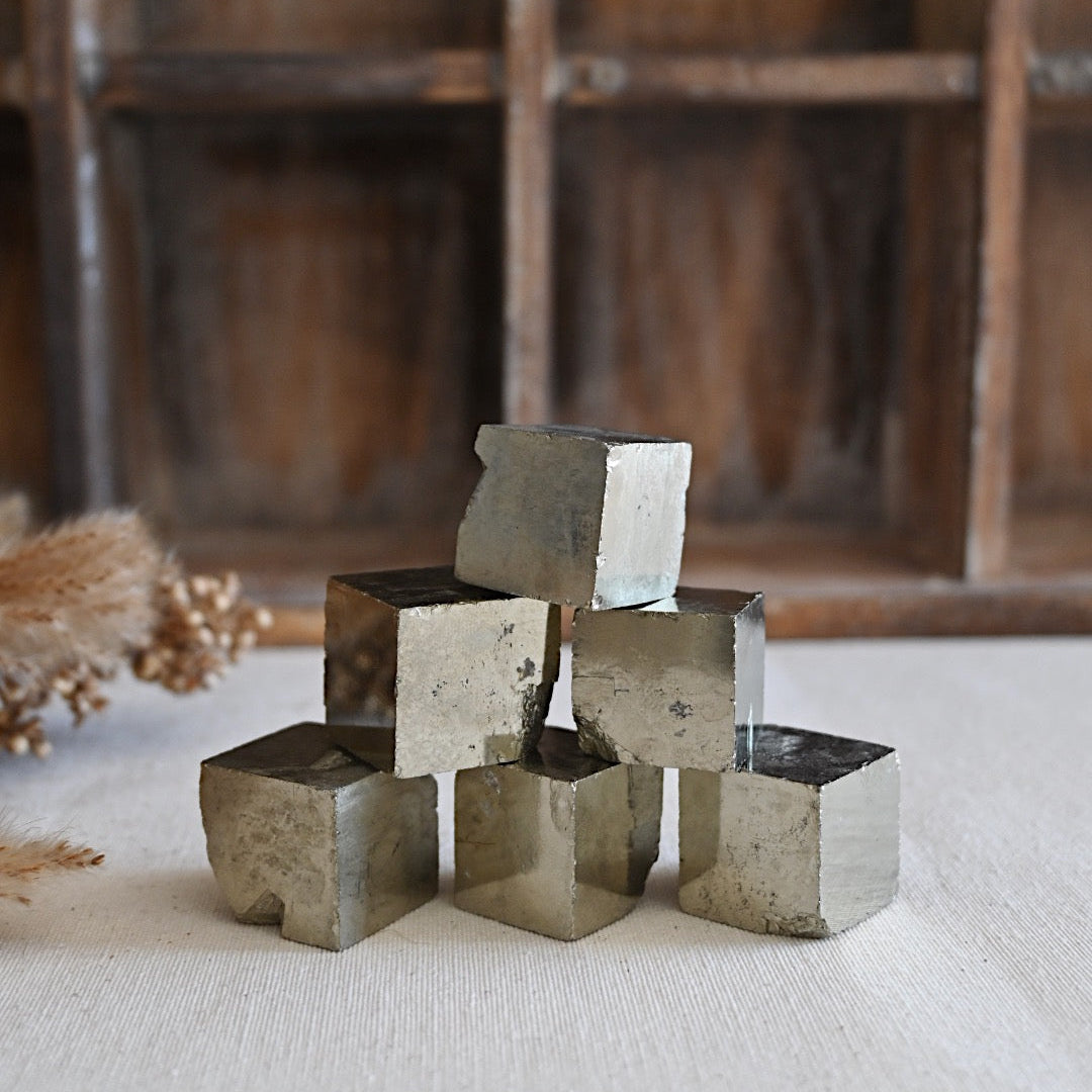 Cubo Pirita - Abundancia, protección y poder