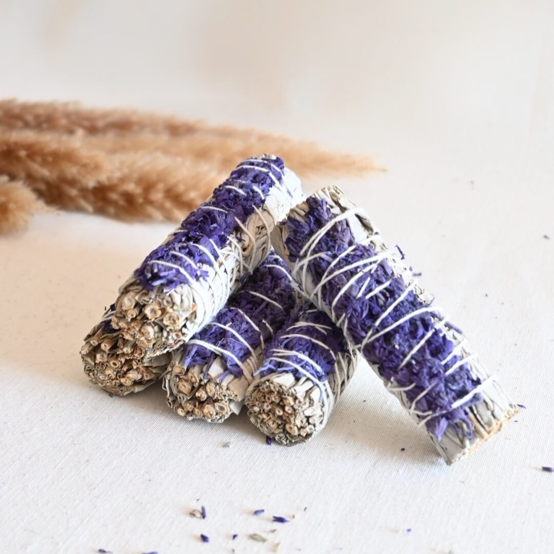 Salvia blanca con flor de Lavanda - Limpieza & calma emocional