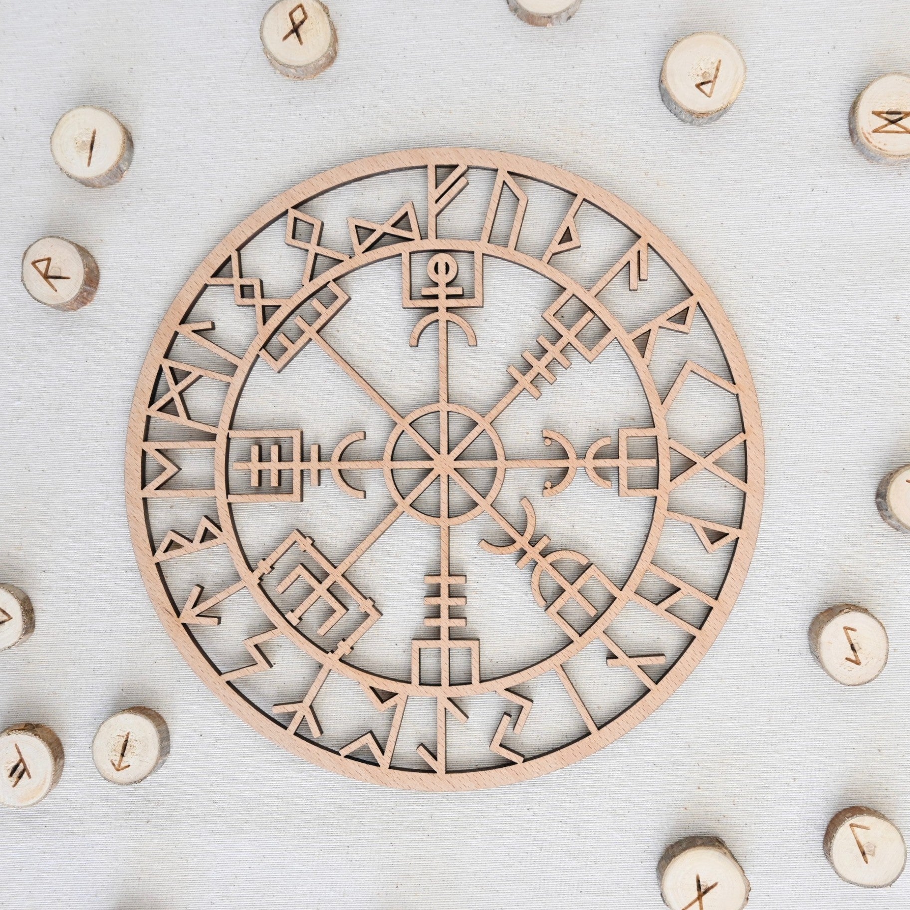 Brújula vikinga – Vegvísir