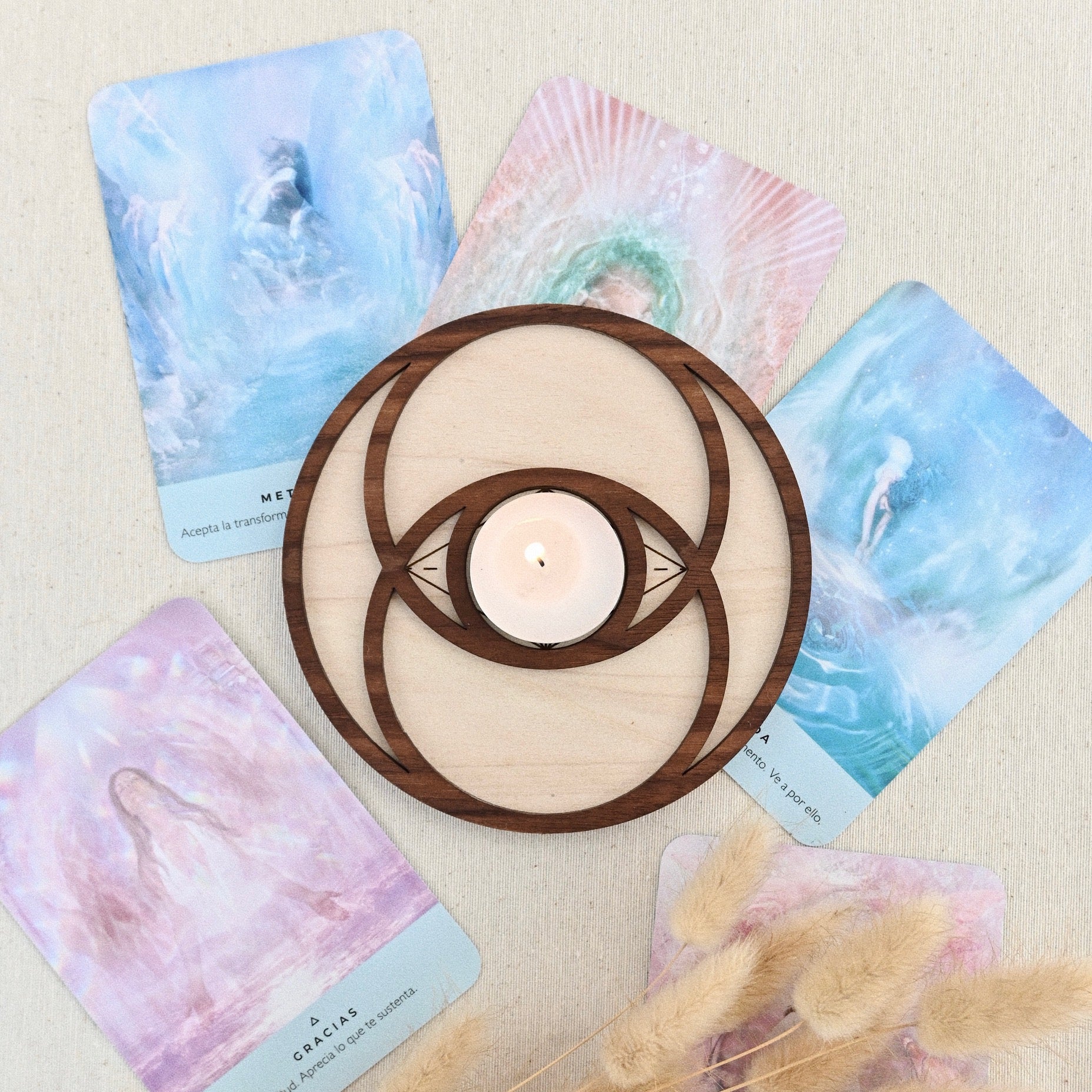 Base ritual Vesica Piscis - Enciende tu luz interna