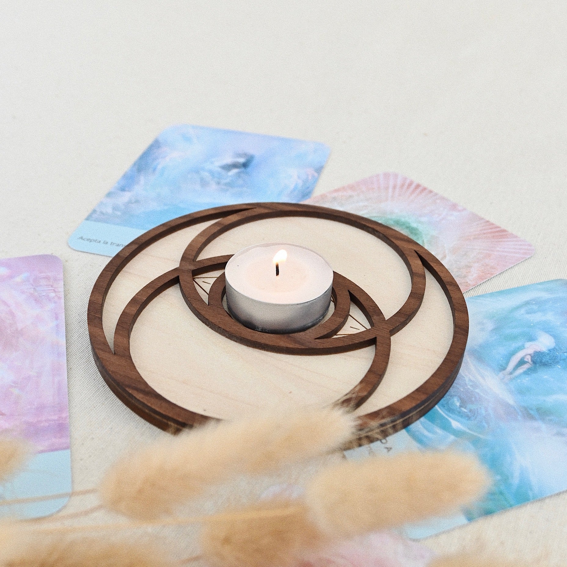 Base ritual Vesica Piscis - Enciende tu luz interna