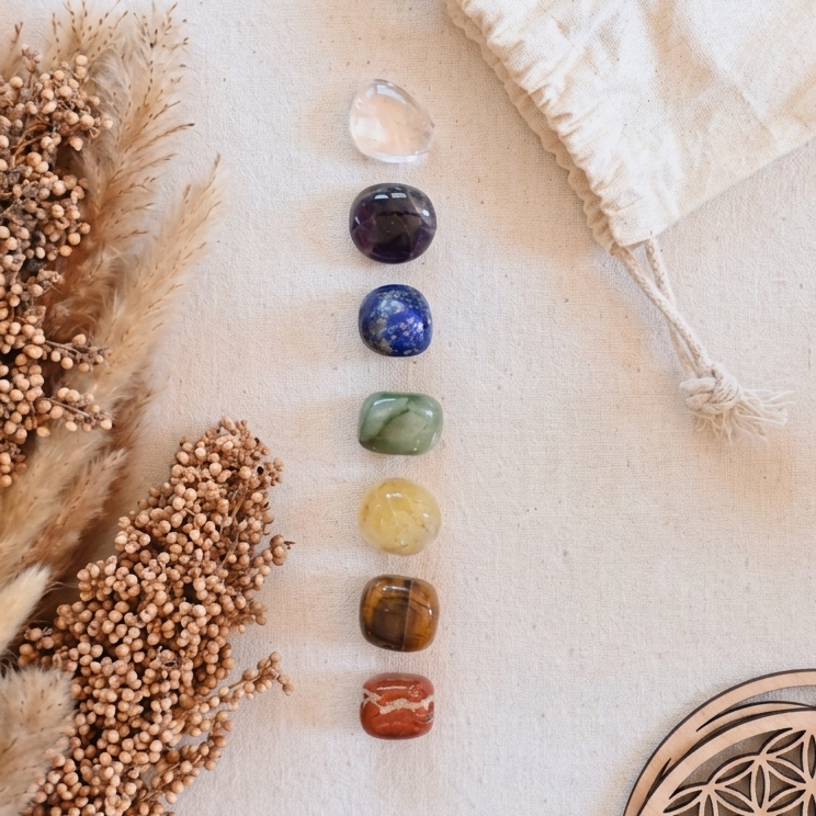 Pack minerales 7 chakras