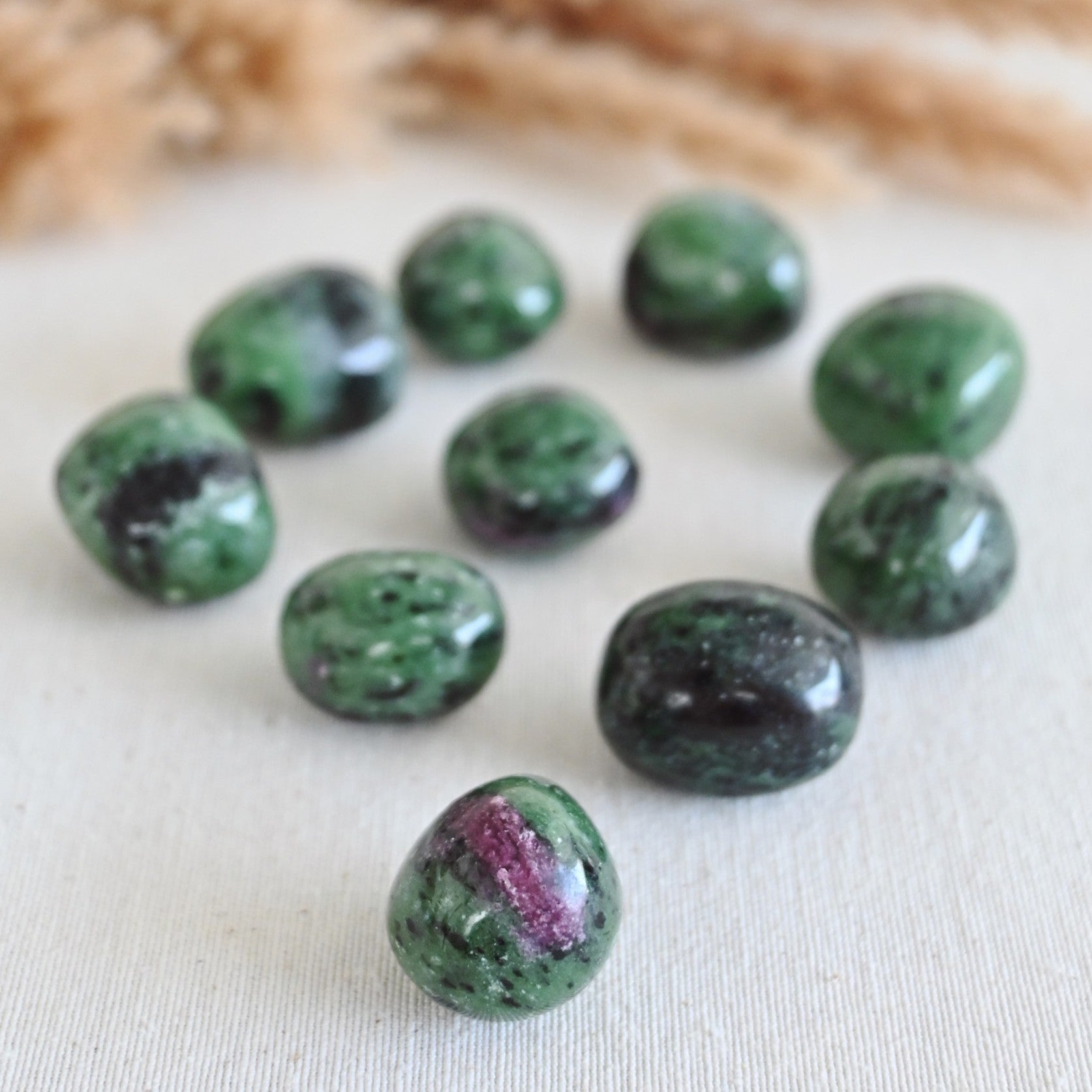 Rubí Zoisita - Favorece la vitalidad, el entusiasmo & la transformación