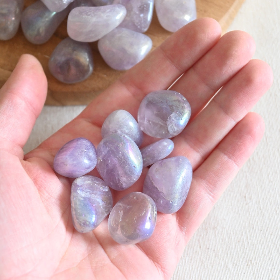 amatista Aqua aura - Calma y conexión con planos superiores