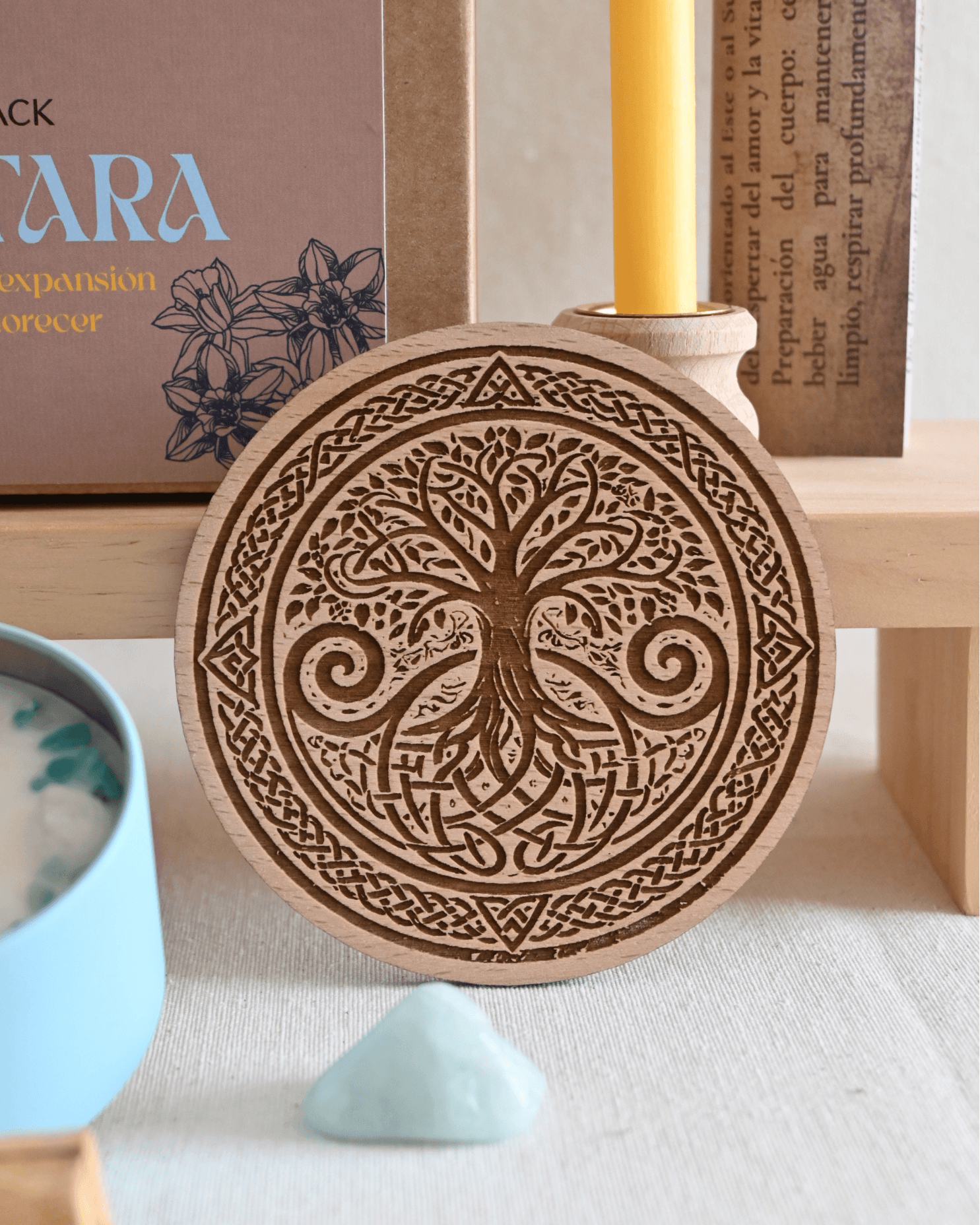 Árbol sagrado - Conexión, crecimiento y raíces