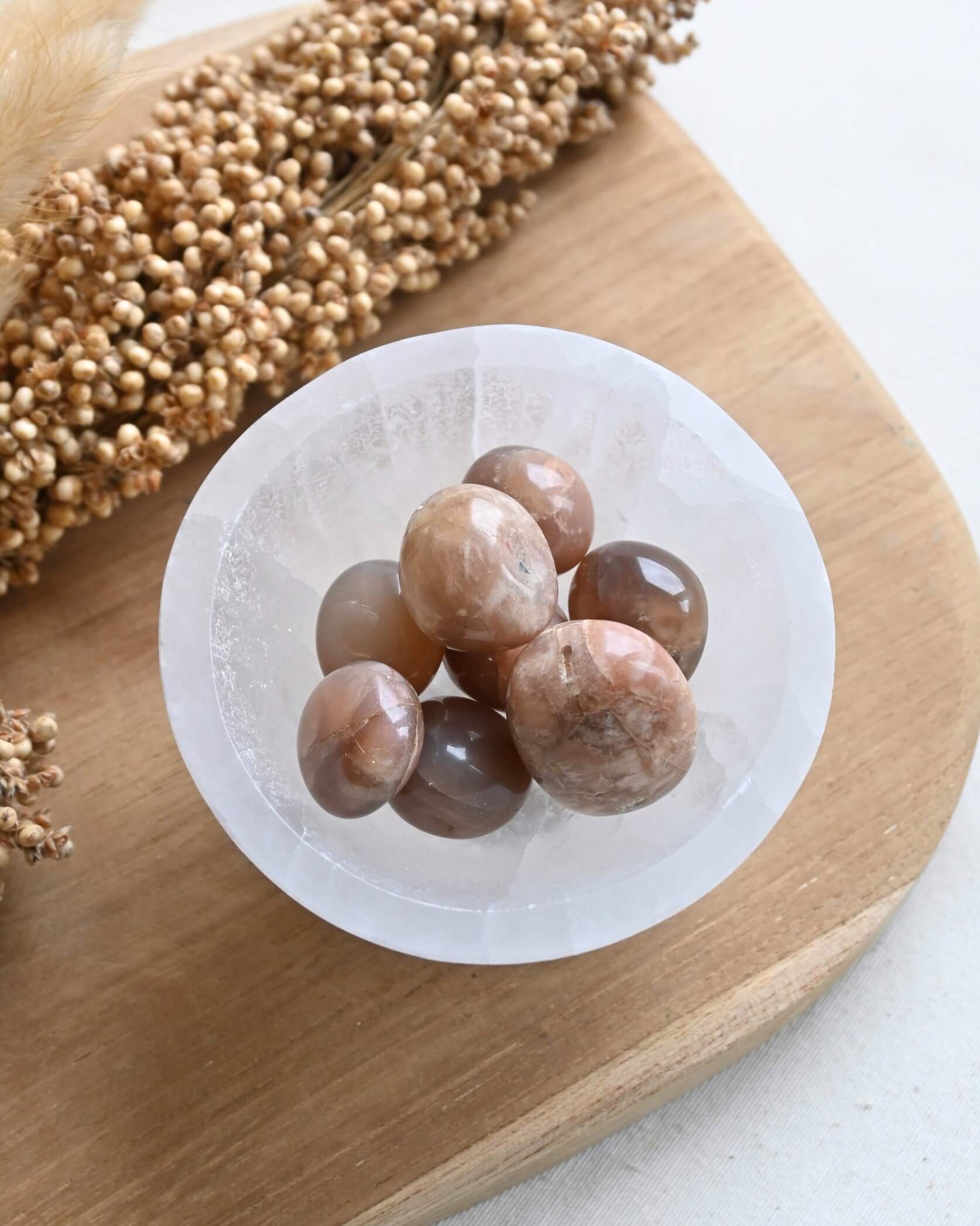 Cáliz de selenita | Purificación, calma & recarga energética