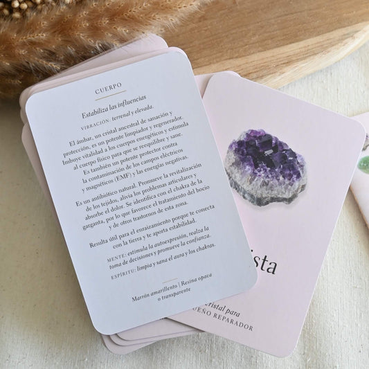 50 CARTAS - Cristales Para Principiantes