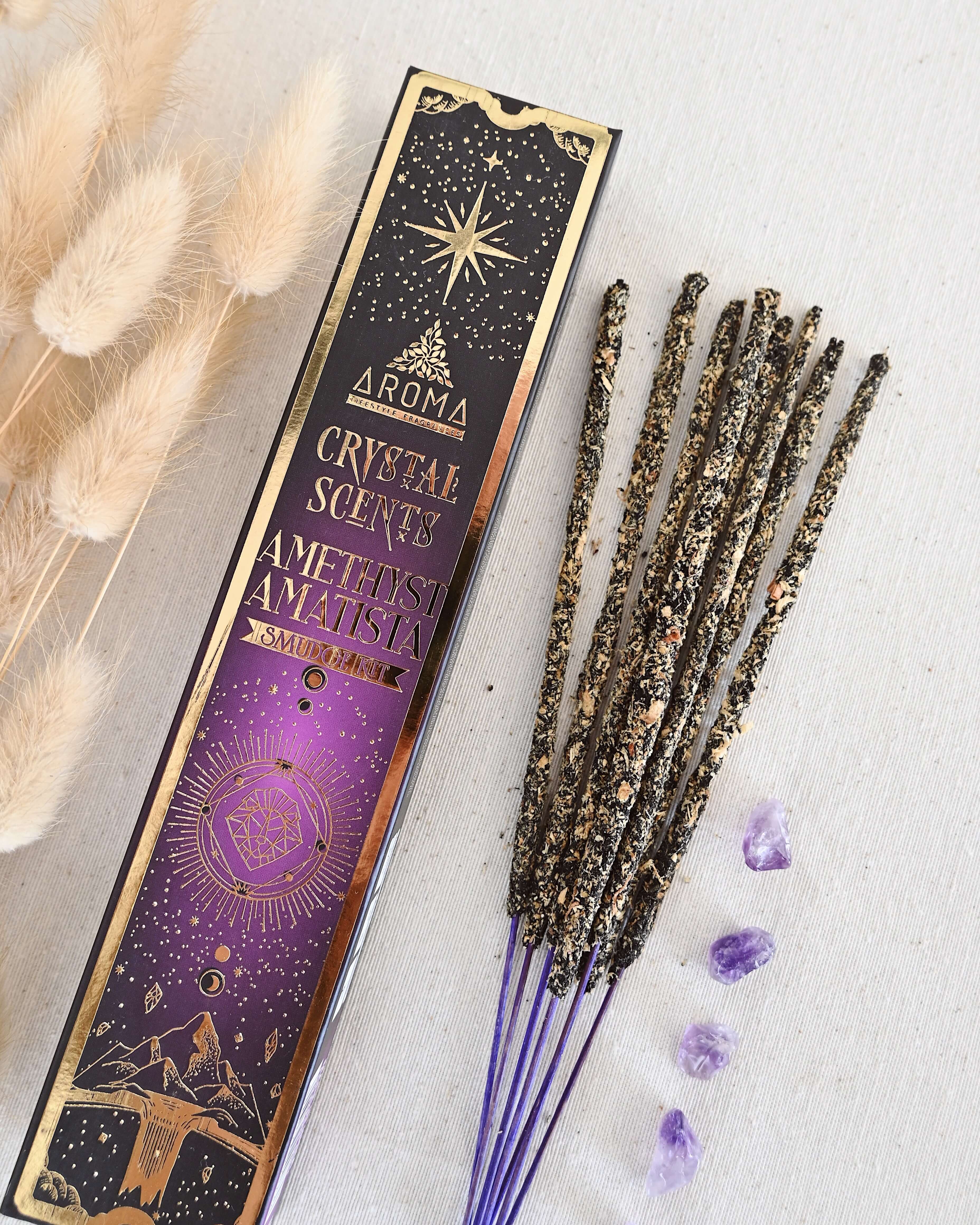 Amatista Aroma Crystal Scents - Transmutación & purificación