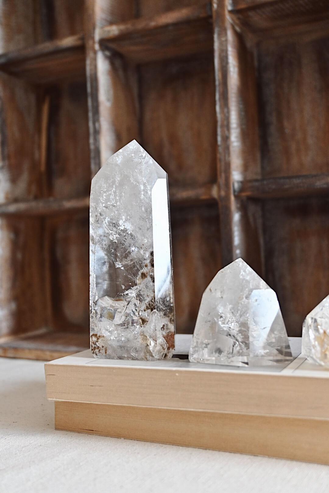Punta de Cuarzo cristal | Amplificación de la energía