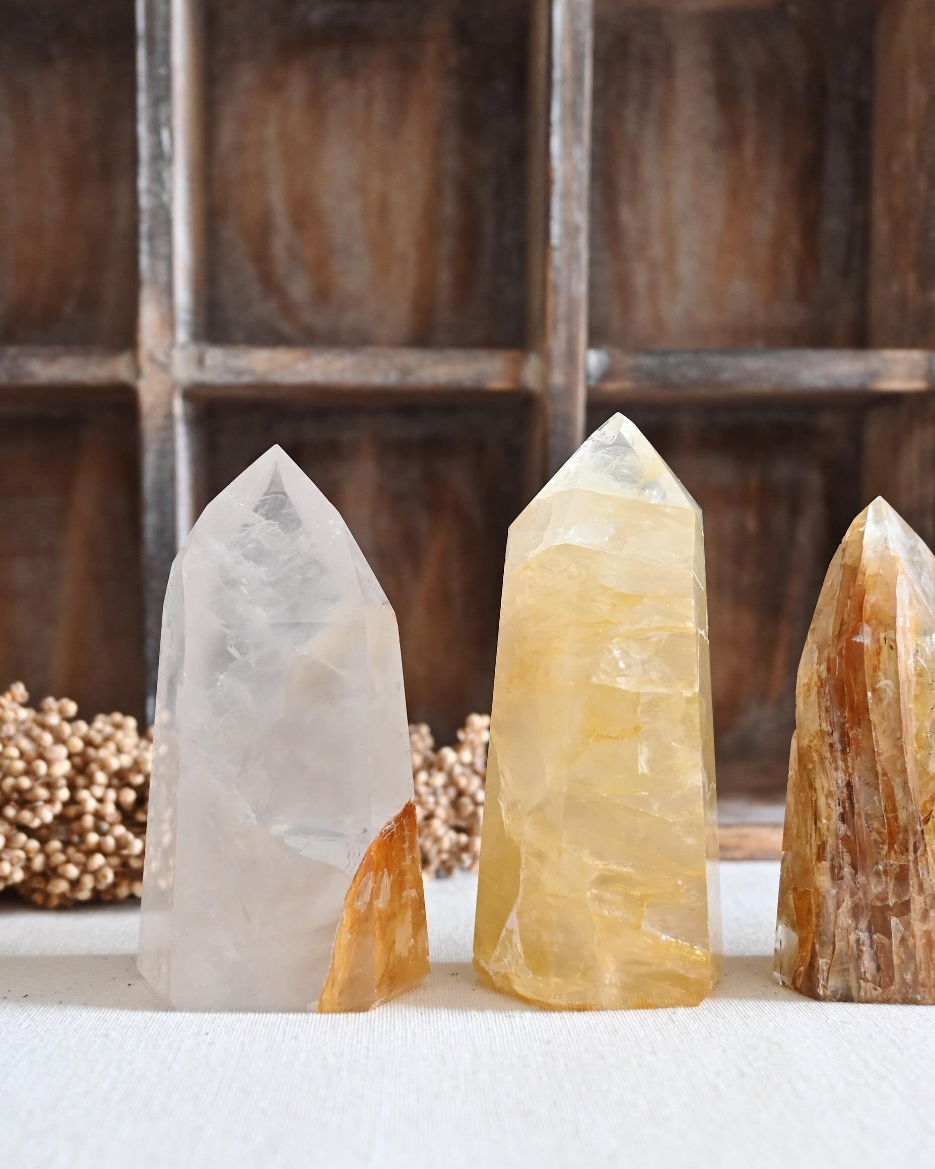 Cuarzo sanador dorado | Armoniza, limpia y eleva la vibración