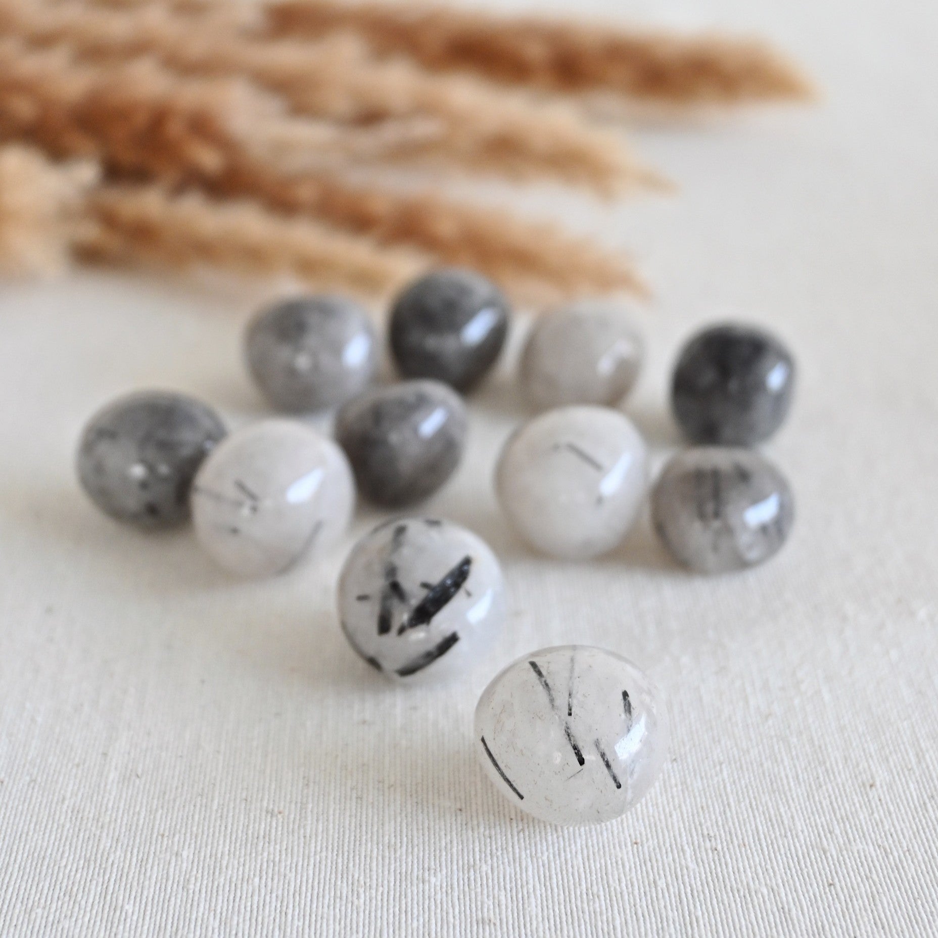 Cuarzo Turmalina - Protección, equilibrio & claridad energética