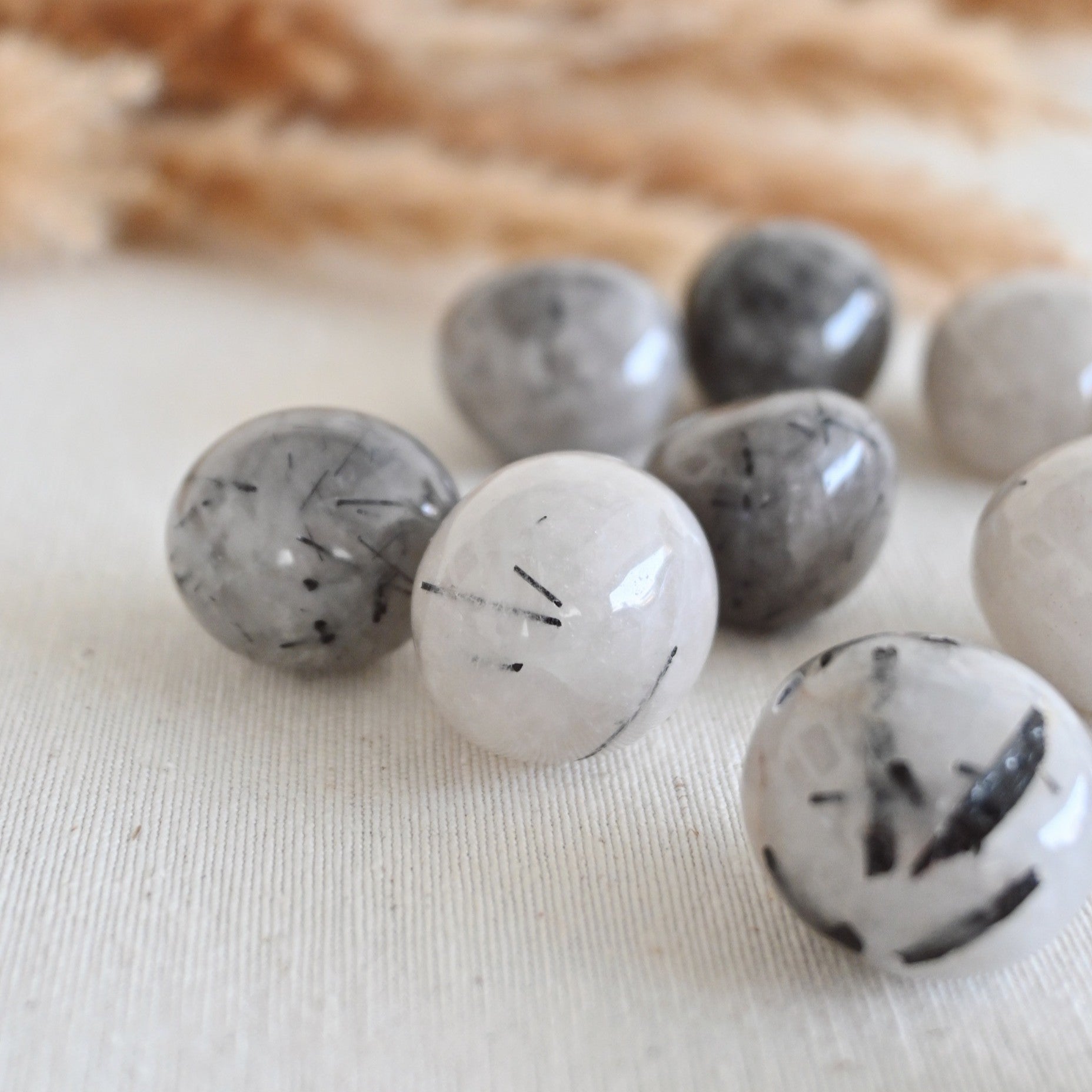 Cuarzo Turmalina - Protección, equilibrio & claridad energética