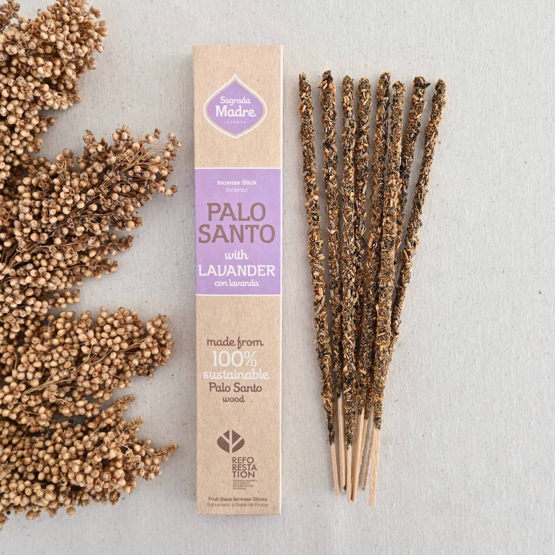 Palo Santo con Lavanda - Calma & Transmutación | Sagrada Madre